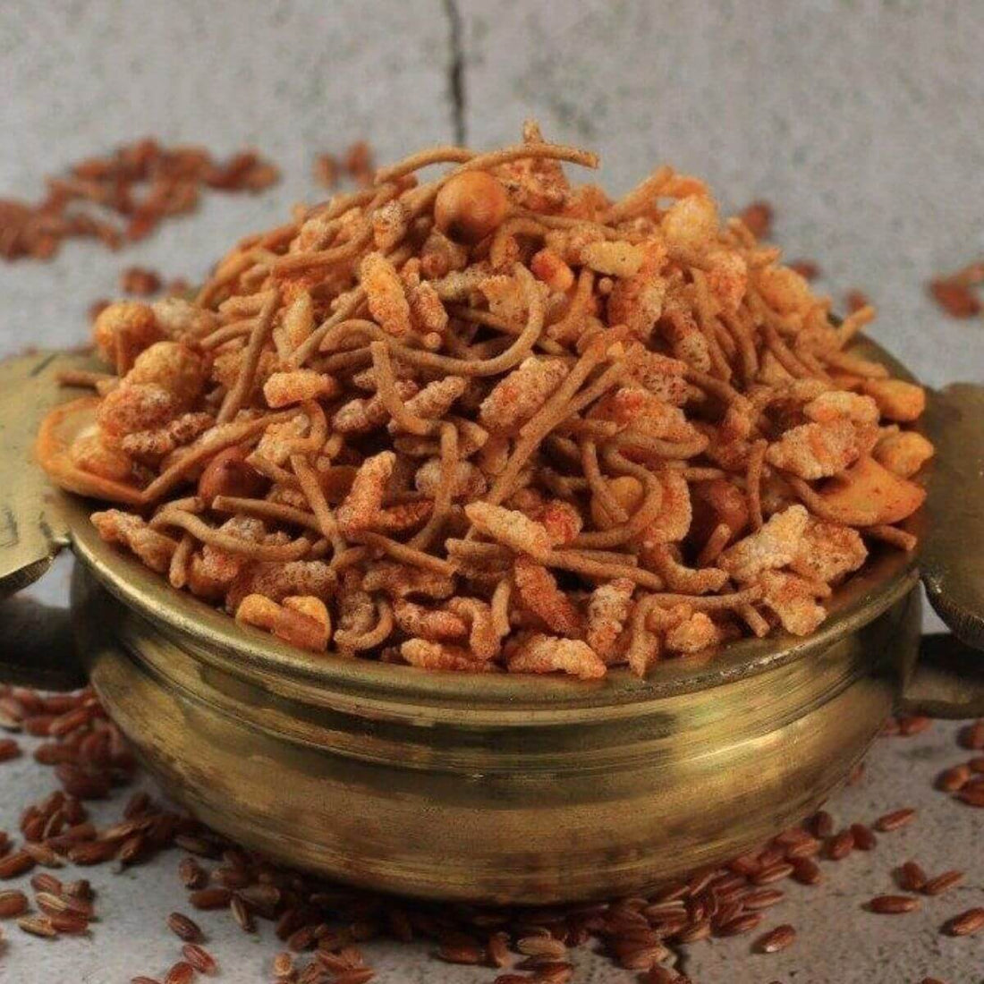 Buy Sigappu Arisi (Red Rice) Aval Mixture Online in India – Snackative